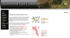 Desktop Screenshot of kirkwoodgascoalition.com